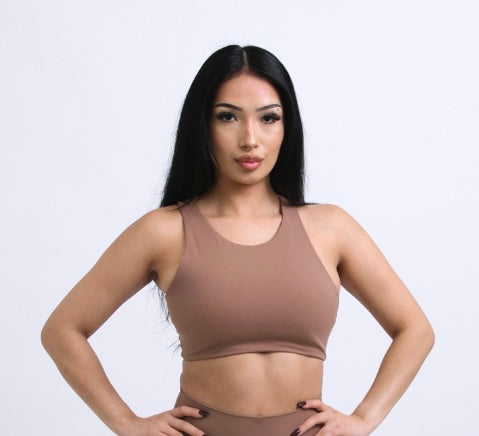 Caramel Sports Bra