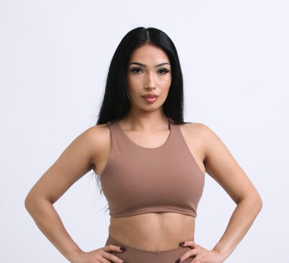 Caramel Sports Bra