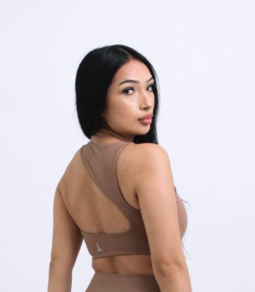 Caramel Sports Bra